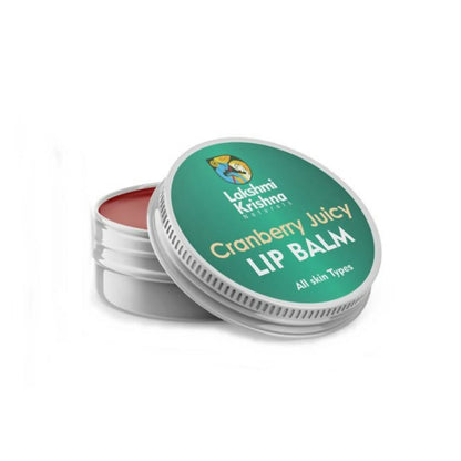 Lakshmi Krishna Naturals Cranberry Juicy Lip Balm - DrMediCart