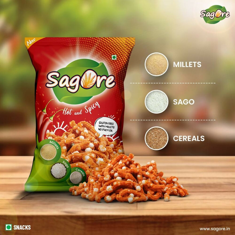 Sagore Millet Namkeen Hot & Spicy