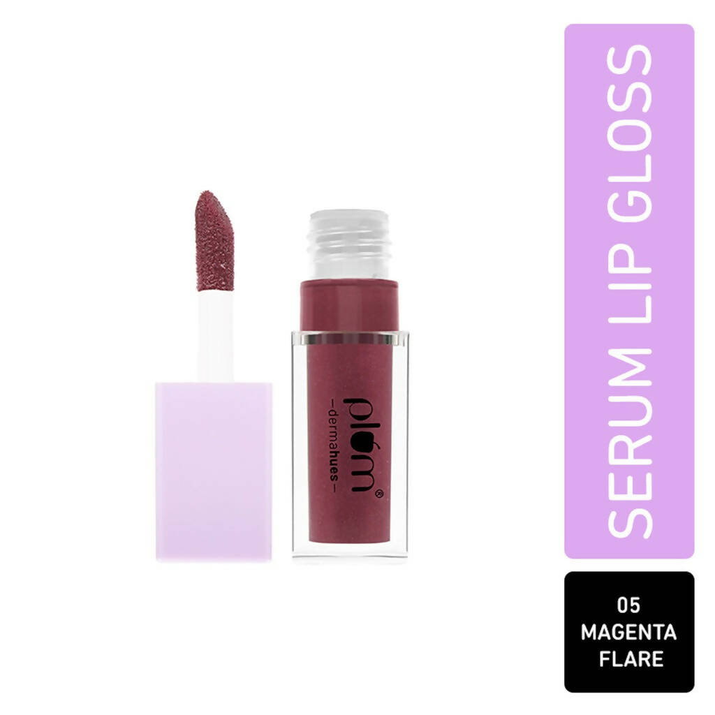 Plum Keep It Glossy Serum Lip Gloss 05 Magenta Flare