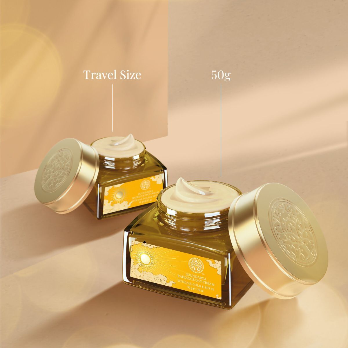 Forest Essentials Soundarya Radiance Cream With 24K Gold & SPF 25 - Drmedicart