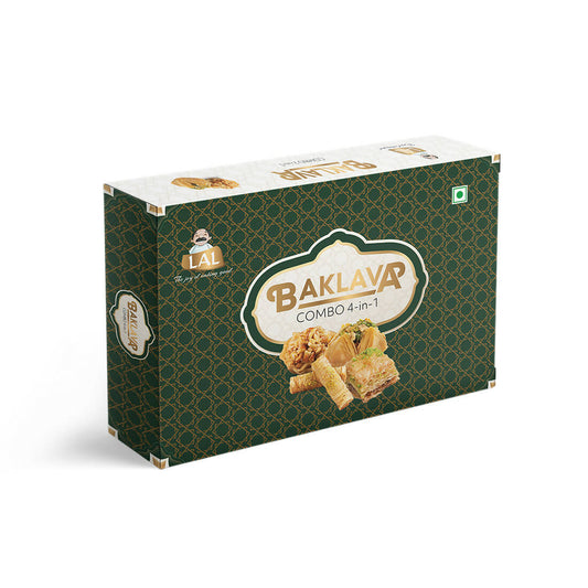 Lal Sweets Baklava 4-in-1