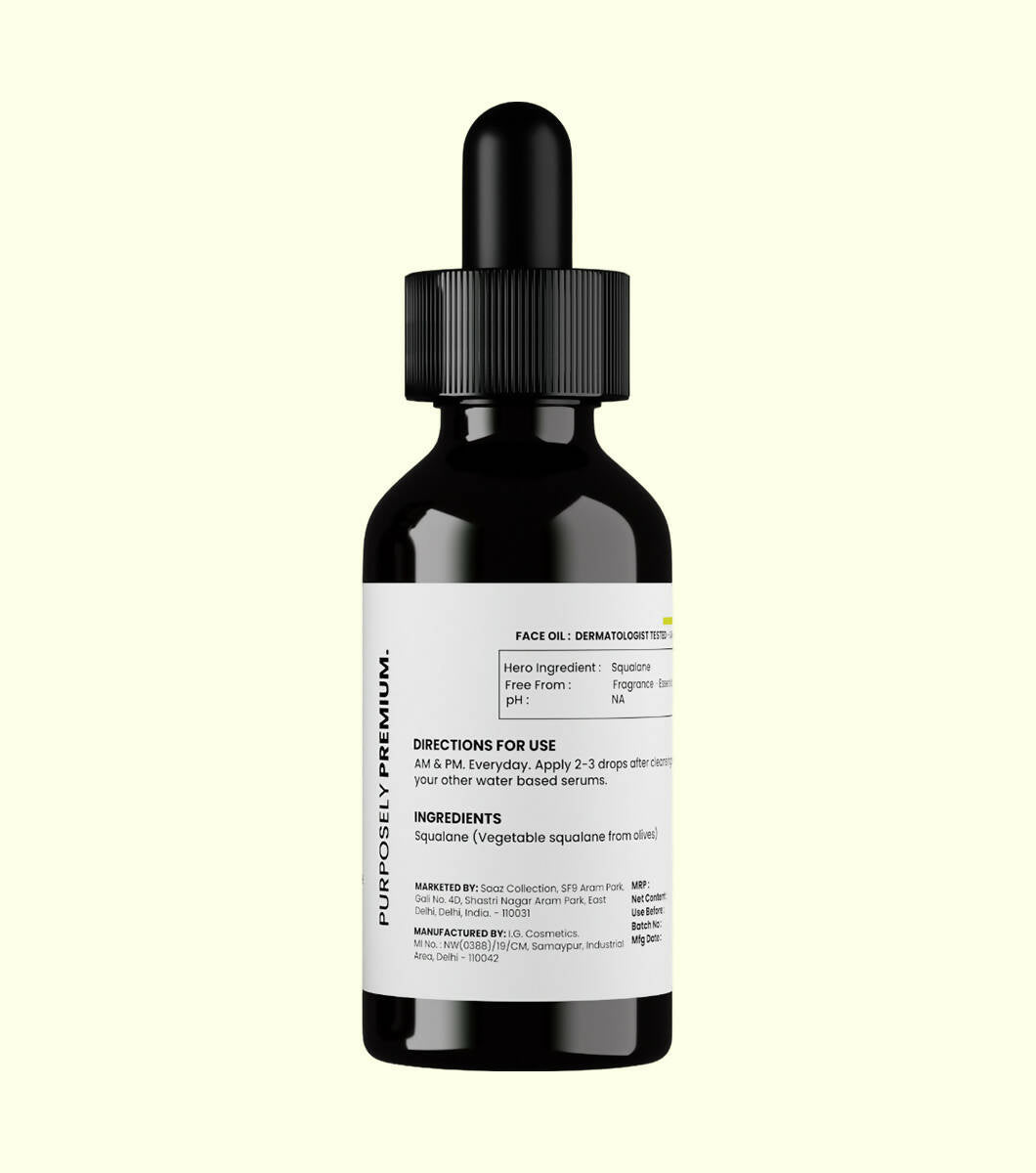 Vandyke Squalane 100% Face Oil