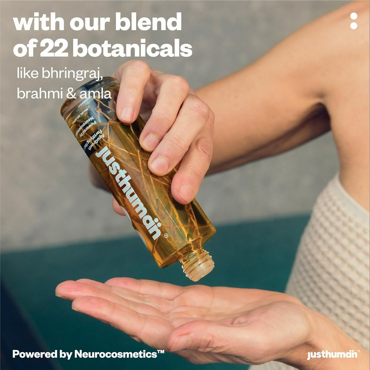 JustHuman AyuGrowth Fortifying Hair Oil