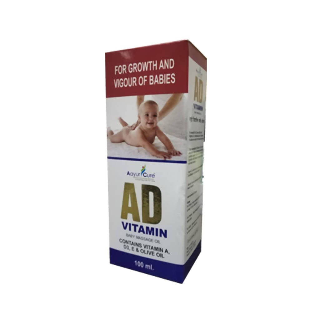 Aayur Cure AD Vitamin Baby Massage Oil