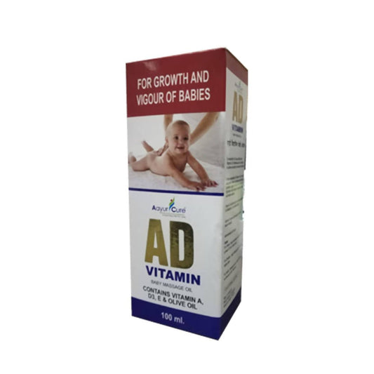 Aayur Cure AD Vitamin Baby Massage Oil