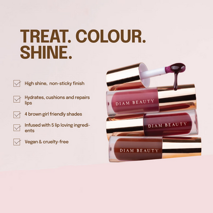 Diam Beauty Love Potion Lip Oil - Chocolate