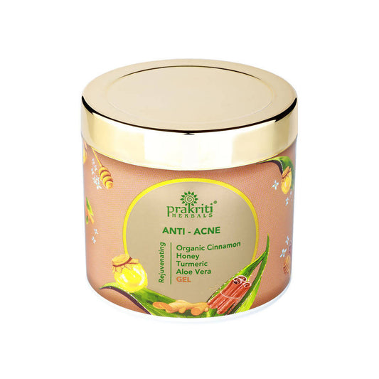 Buy Prakriti Herbals Anti-Acne Organic Cinnamon Honey Turmeric Aloevera Gel from DrMediCart, Ship from India to USA