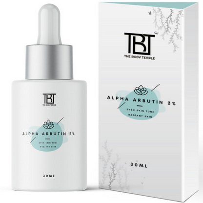 The Body Temple Bodyops 2% Alpha Arbutin Face Serum