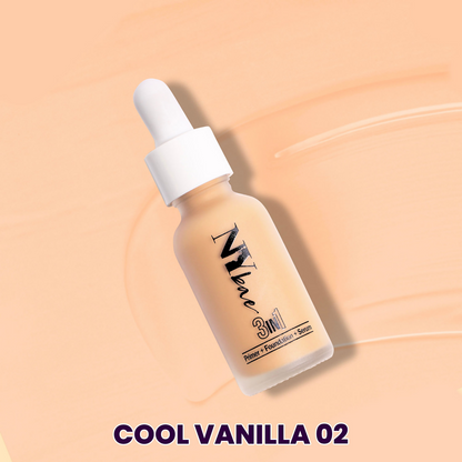 NY Bae 3 IN 1 Serum Foundation - Cool Vanilla 02