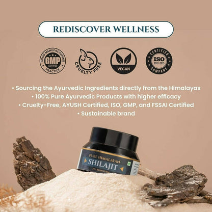 Veda & Grace Pure Himalayan Sj / Sj Resin