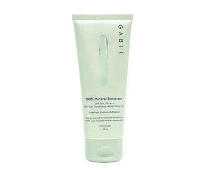 Gabit 100% Mineral Sunscreen SPF 50 PA++++