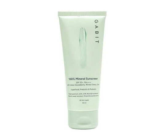 Gabit 100% Mineral Sunscreen SPF 50 PA++++