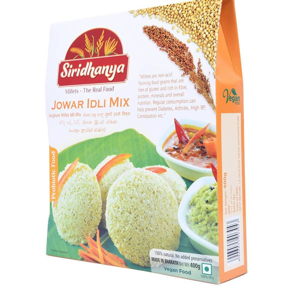 Siridhanya Sorghum/Jowar Idli Mix