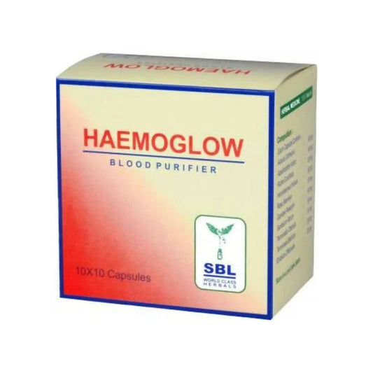 Buy SBL Homeopathy Haemoglow Blood Purifier Capsules from DrMediCart, Ship from India to USA