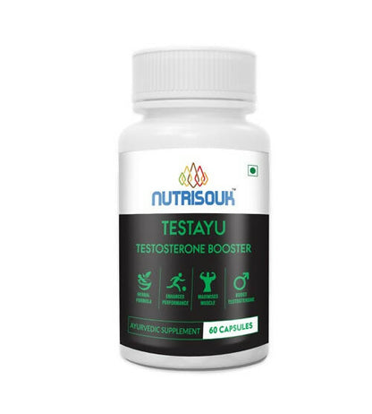 Nutrisouk Testayu Testosterone Booster Capsules