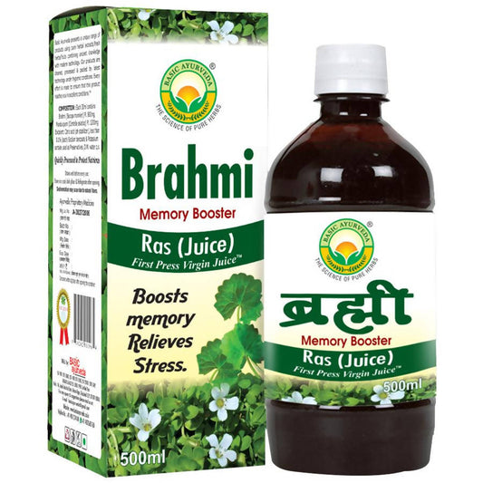 Buy Basic Ayurveda Brahmi Ras Juice - Memory Booster from DrMediCart, Ship from India to USA