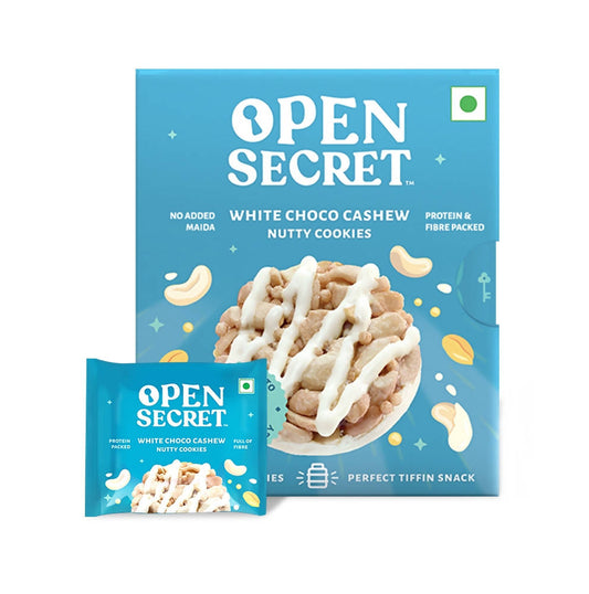 Open Secret White Choco Cashew Nutty Cookies