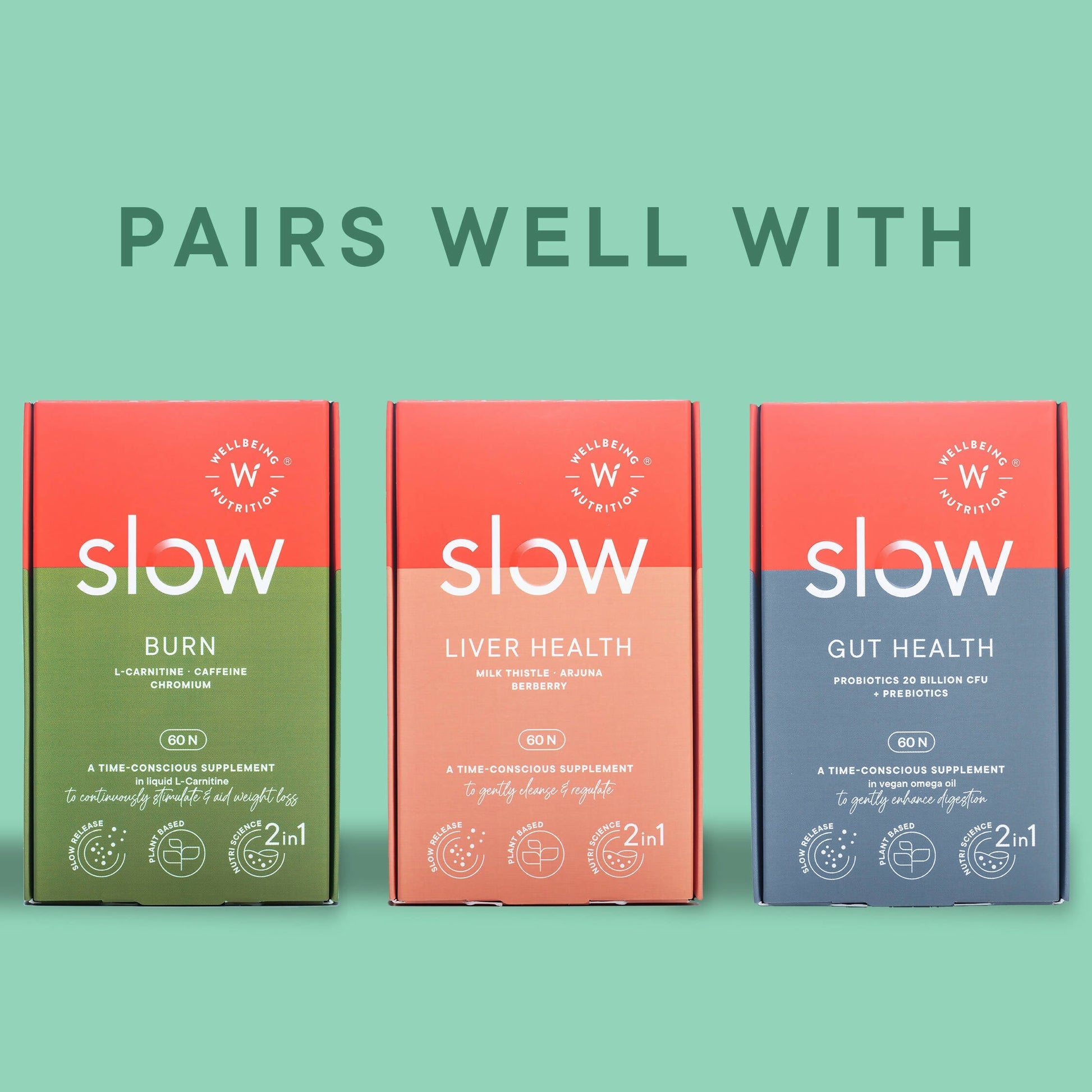 Wellbeing Nutrition Slow | Multivitamin for Him Capsules - Drmedicart