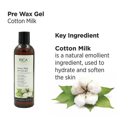 Buy Rica Cotton Milk Pre-Wax Gel from DrMediCart, Ship from India to USA