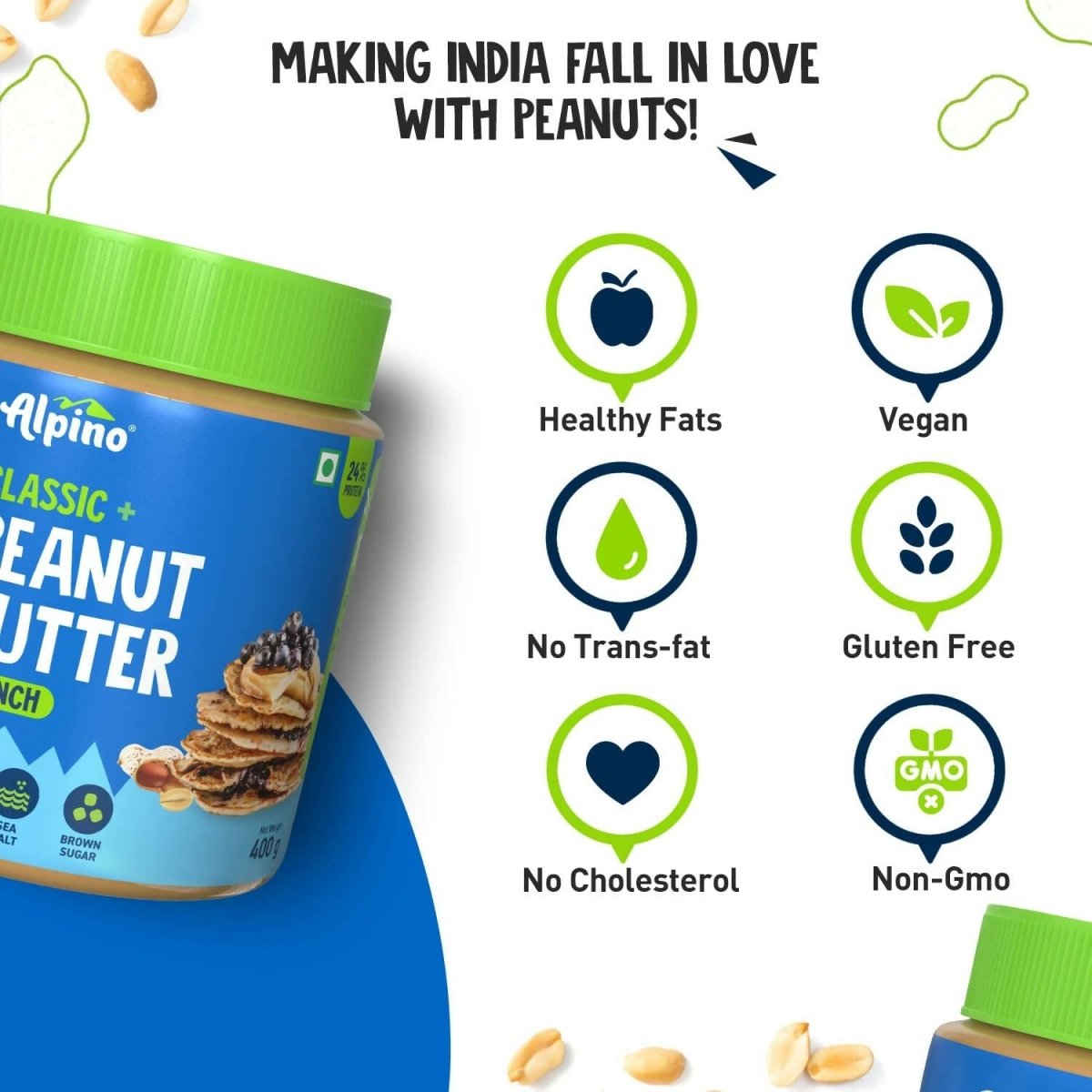 Alpino Classic Peanut Butter Crunch