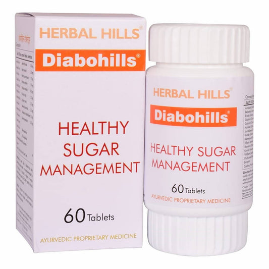 Buy Herbal Hills Diabohills Healthy Sugar Management Tablets from DrMediCart, Ship from India to USA