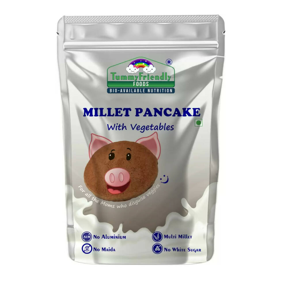 TummyFriendly Foods Millet Pancake Mix - Veggies, Dates, Nuts - Drmedicart