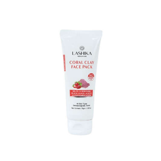 Lashika Coral Clay Face Pack