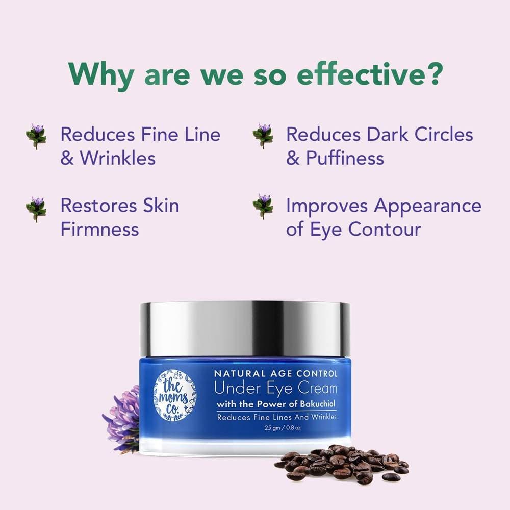 The Moms Co Natural Age Control Under Eye Cream - Drmedicart
