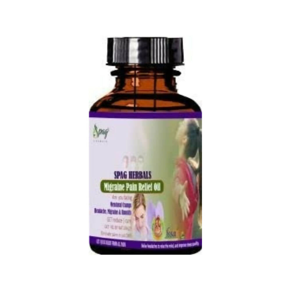 Spag Herbals Migraine Headache Relief Oil