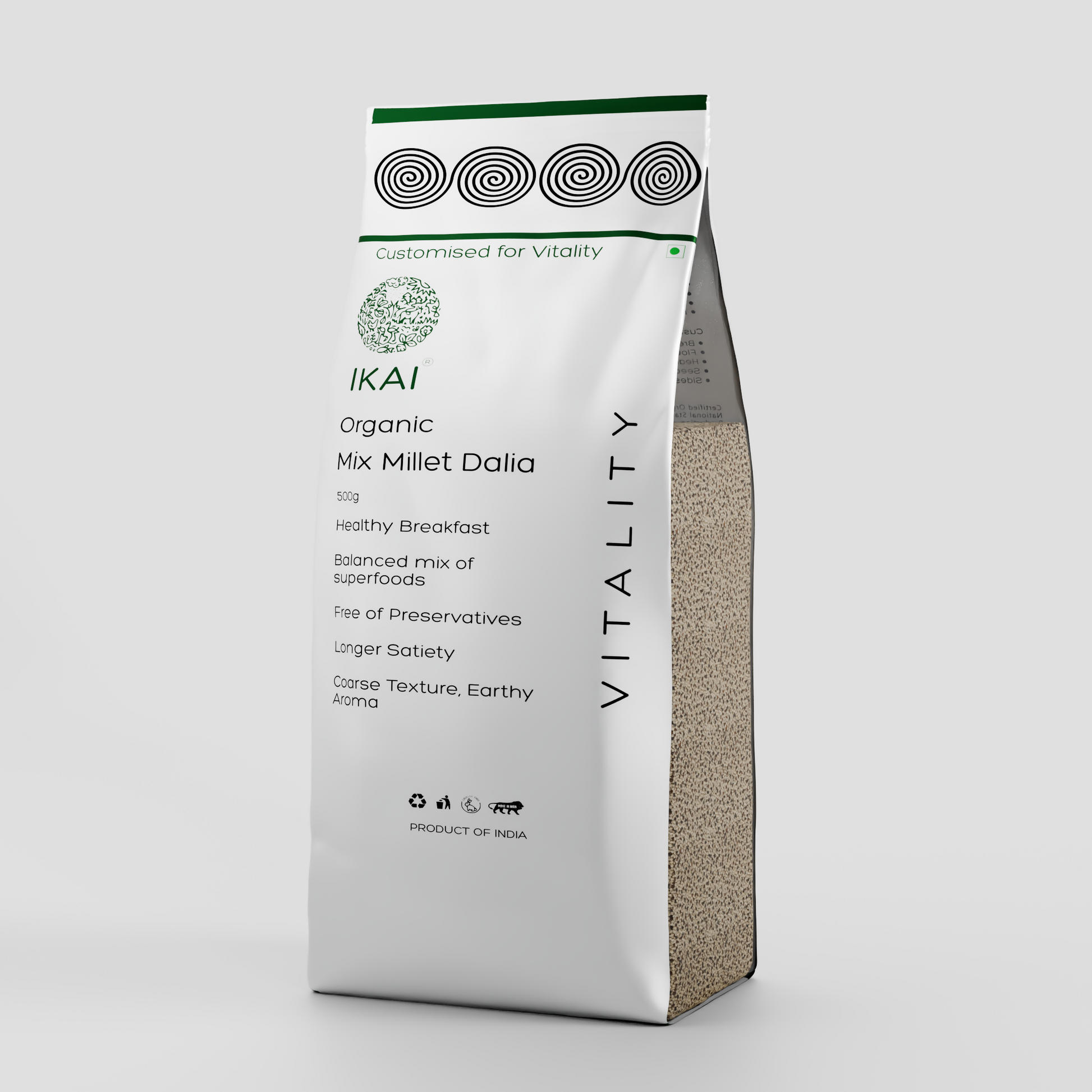 IKAI Organic Mix Millet Dalia