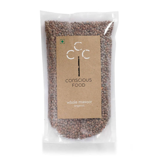 Buy Conscious Food Organic Whole Red Lentil (Masoor Whole) from DrMediCart, Ship from India to USA
