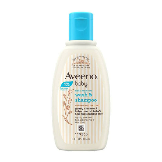 Buy Aveeno Baby Daily Moisture Wash & Shampoo from DrMediCart, Ship from India to USA