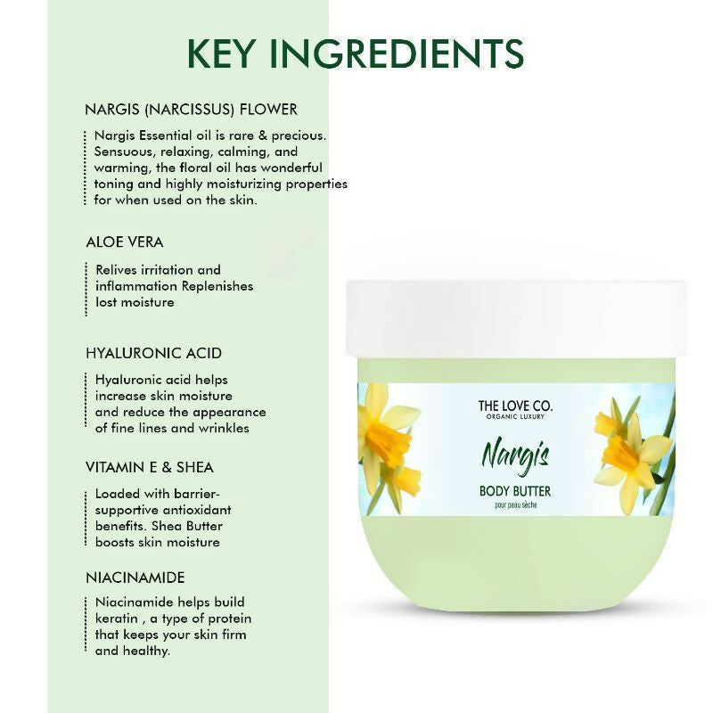 The Love Co. Nargis Body Butter