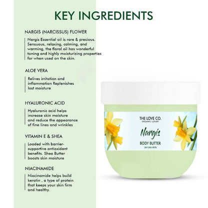The Love Co. Nargis Body Butter