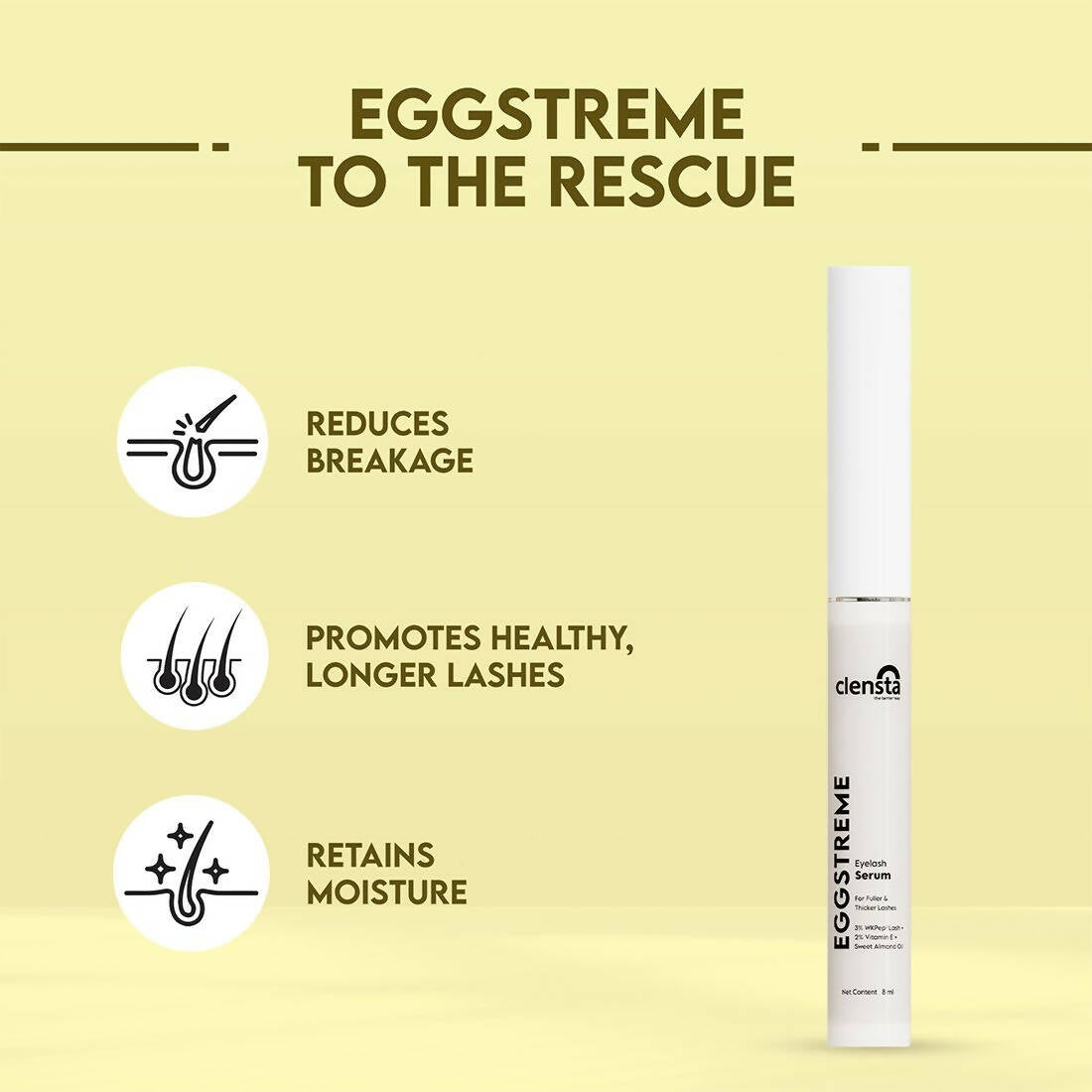 clensta eggstreme eyelash serum buy in usa