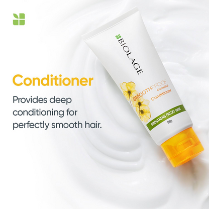 Matrix Biolage Smoothproof Anti-Frizz Shampoo And Conditioner Combo For Dry And Frizzy Hair