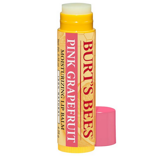 Burt's Bees Moisturizing Lip Balm with Pink Grapefruit
