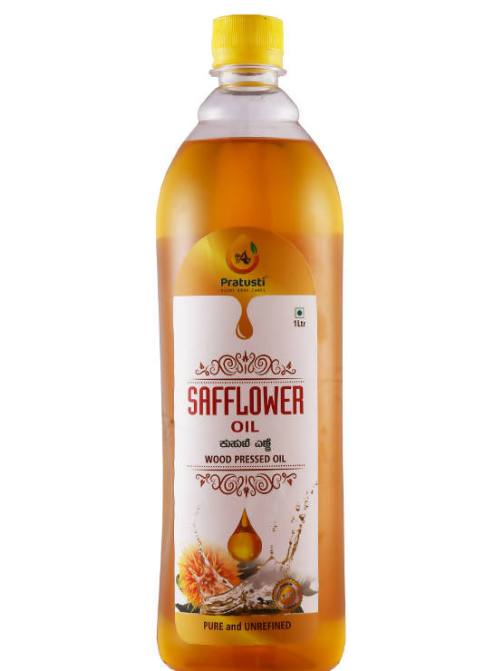 Pratusti Wood Pressed Safflower Oil
