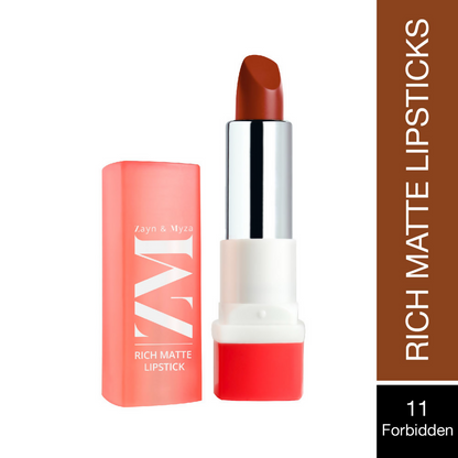 Zayn & Myza Rich Matte Lipstick - Forbidden