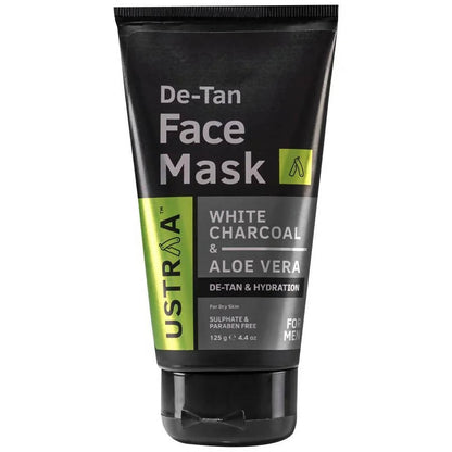 ustraa charcoal alove vera de tan white face mask buy in usa