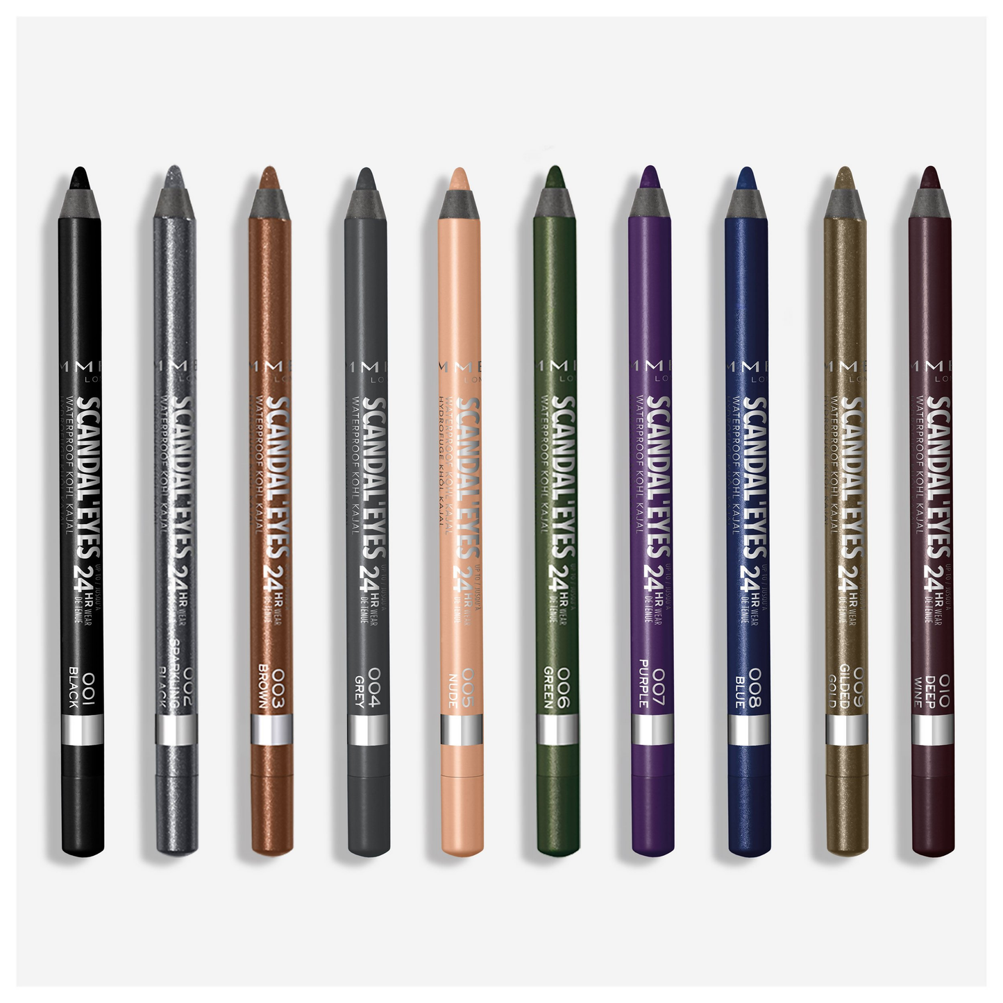 Rimmel London Scandaleyes Waterproof Kohl Kajal Liner - Green