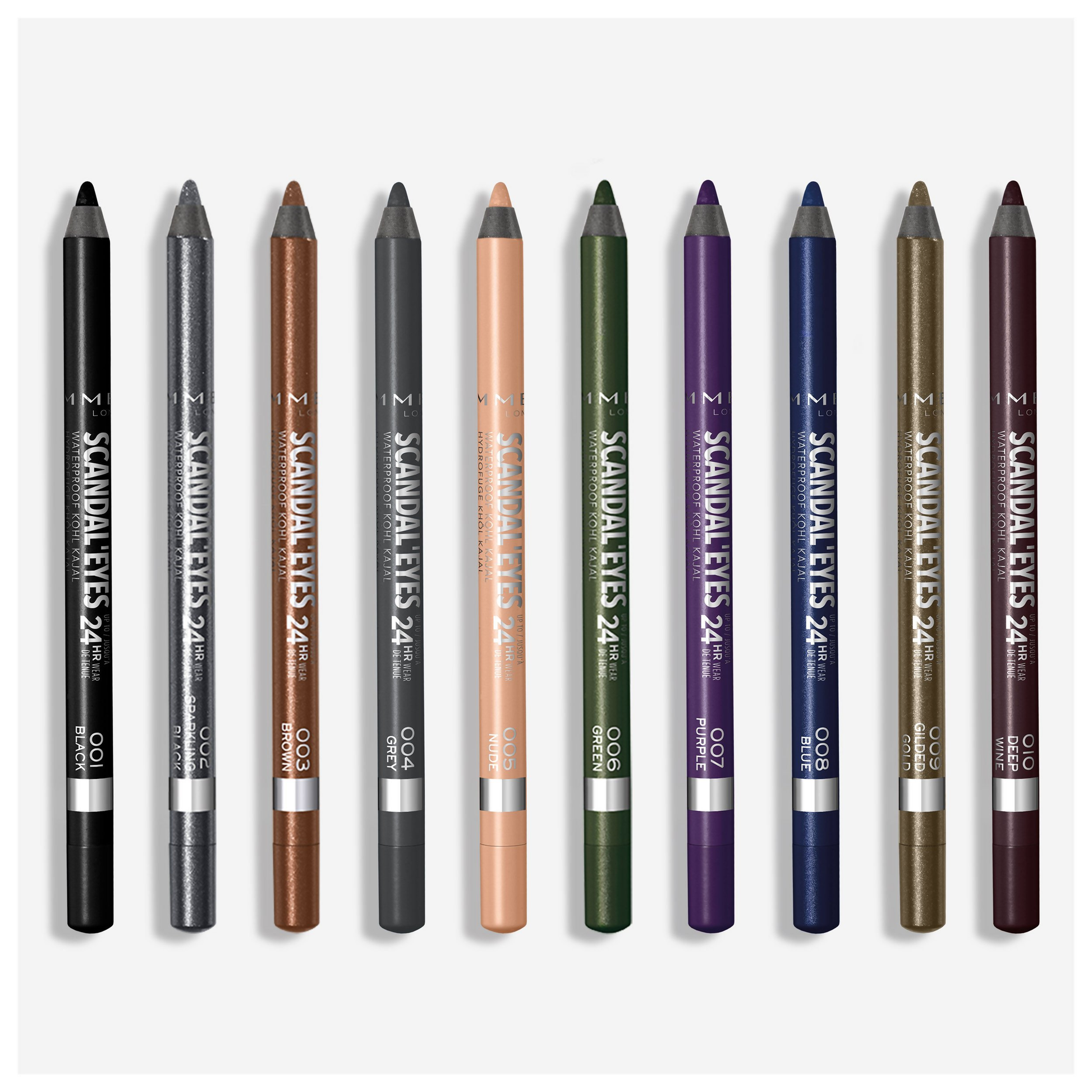 Rimmel London Scandaleyes Waterproof Kohl Kajal Liner - Green