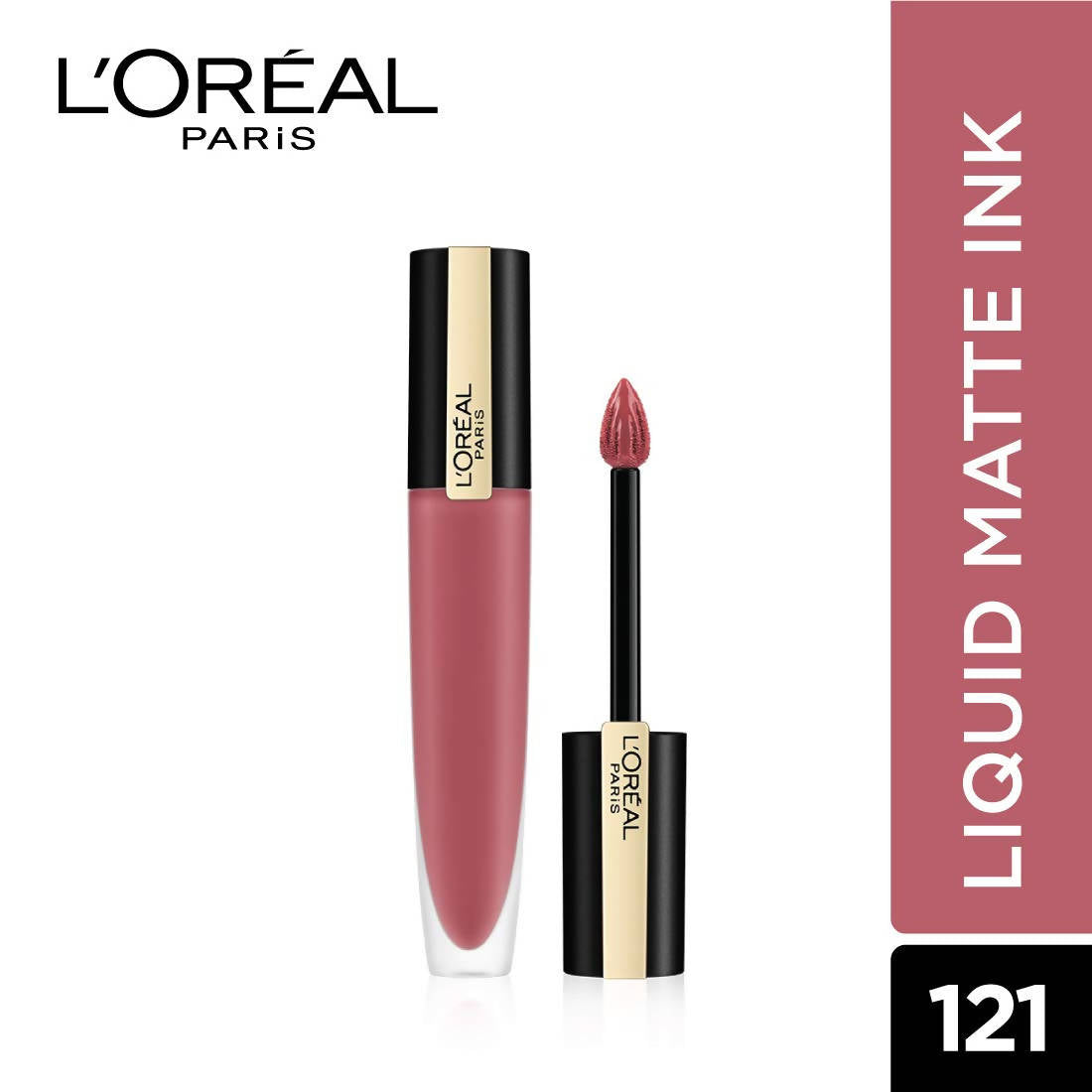L'Oreal Paris Rouge Signature Matte Liquid Lipstick - 121 I Choose - DrMediCart