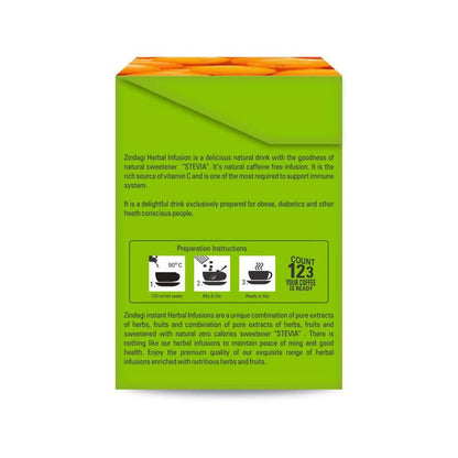 Zindagi Orange Herbal Infusion Sachets