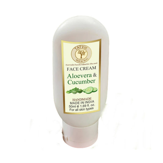 Buy Tatvik Ayurveda Aloe Vera and Cucumber Face Cream from DrMediCart, Ship from India to USA