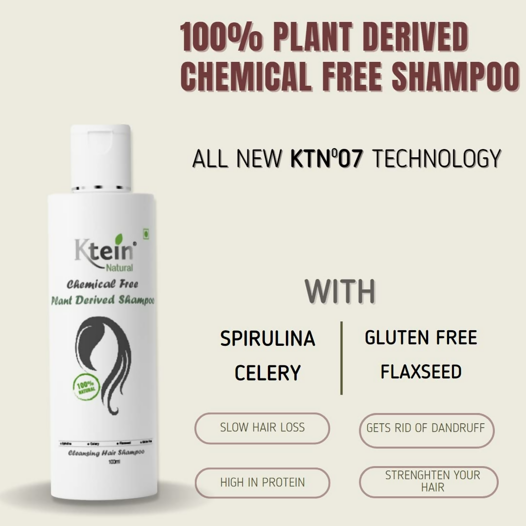 Ktein Natural Chemical Free Plant Derived Shampoo & Conditioner Combo