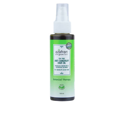 Azafran Organics Tea Tree Anti Dandruff Hair Oil - DrMediCart
