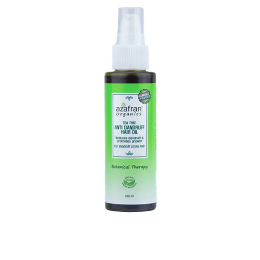Azafran Organics Tea Tree Anti Dandruff Hair Oil - DrMediCart