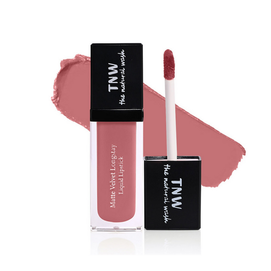The Natural Wash Matte Velvet Longstay Liquid Lipstick - Pinktastic