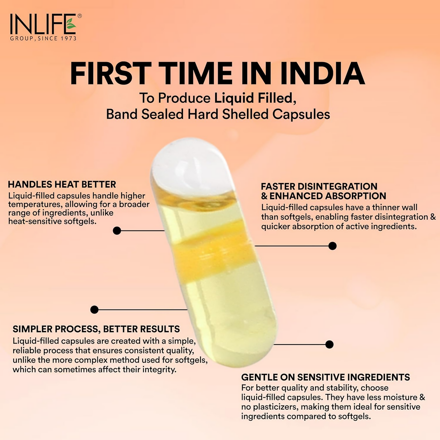 Inlife Garlic Oil Supplement 500 mg Capsules